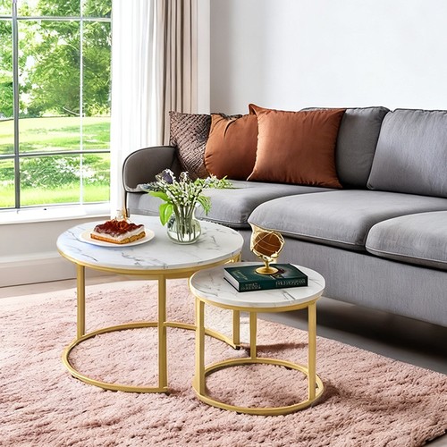 Nesting coffee tables - tables, set