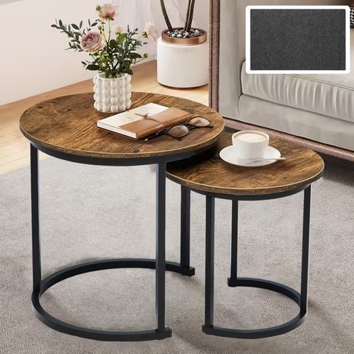 Nesting coffee tables set - nesting, of