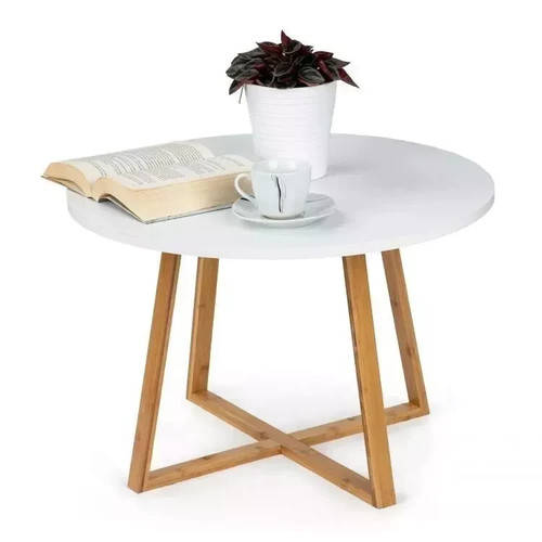 Modern round coffee - round, with