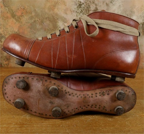 Vintage leather football - vintage,